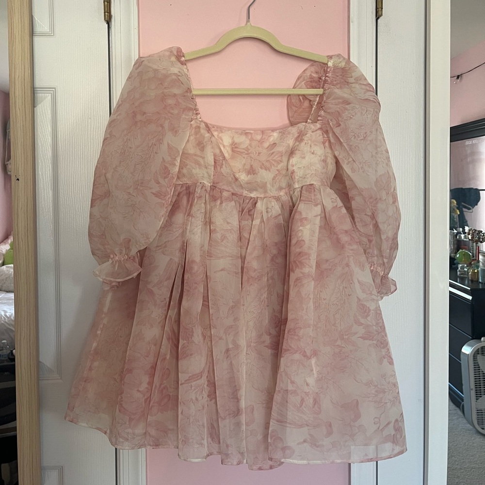 Nuuly x Selkie Organza Puff Dress